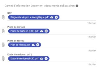 carnet information logement document